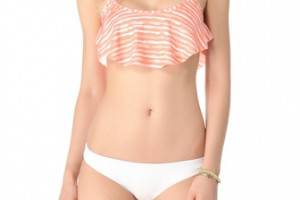 Bettinis Coast Stripes Bikini Top