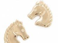 Bing Bang Horse Stud Earrings