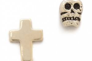 Bing Bang Memento Mori Duet Earrings