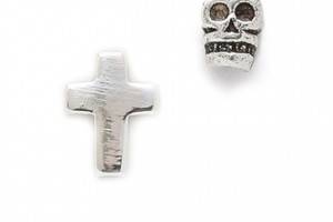 Bing Bang Memento Mori Duet Stud Earrings