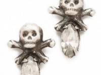 Bing Bang Memento Mori Skull Studs