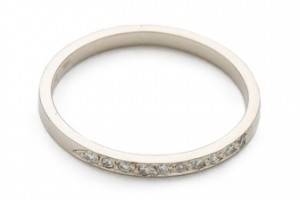 blanca monros gomez 10 Diamond Band Ring