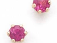 blanca monros gomez Little Ruby Stud Earrings