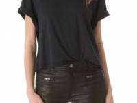 BLK DNM Cropped Raglan T-Shirt