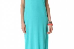 Blue Life Maxi V Neck Tee Dress