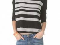 Brochu Walker Striped Dolman Top