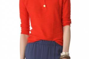 By Malene Birger Chinena Henley Top