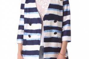 By Malene Birger Francye Striped Coat