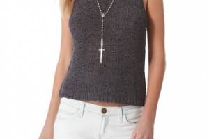 By Zoe Itek Knit Sweater Tank