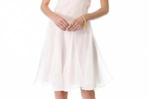 Cacharel Short Sleeve Organza Dress