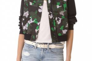 camilla and marc Partition Bomber Jacket
