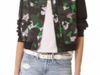 camilla and marc Partition Bomber Jacket