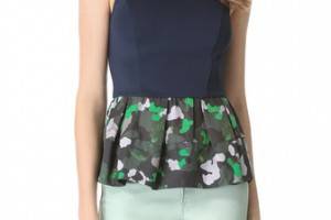 camilla and marc Slice of Light Peplum Top