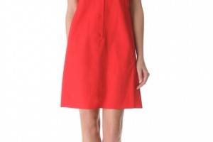 Carven Cutout Sleeveless Dress