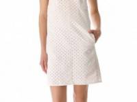 Carven Linen &amp; Cotton Dress