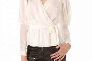 Catherine Malandrino Courtney Blouson Top