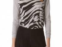 Cecile All Over Zebra Tee