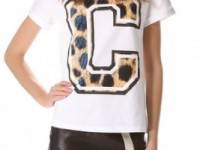 Cecile Big C Cheetah Tee