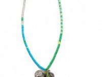 Chan Luu Beaded Charm Necklace