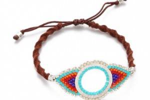 Chan Luu Beaded Eye Bracelet