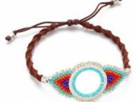 Chan Luu Beaded Eye Bracelet