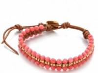 Chan Luu Coral Beaded Bracelet