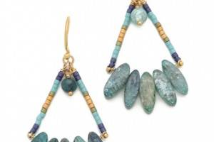 Chan Luu Wire Kyanite Earrings