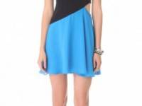 Charlotte Ronson Wave Dress with Cutouts