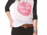 Chaser Bonjour Tokyo Raglan Baseball Tee