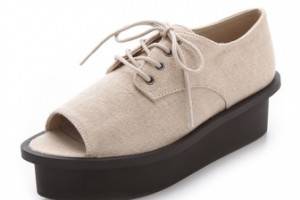 Cheap Monday Form Peep Toe Oxfords