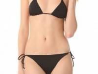 Cheap Monday Tie Triangle Bikini Top