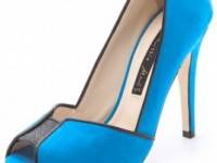 Chrissie Morris Metropolis Open Toe Pumps