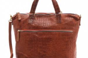 CLARE VIVIER Besace Embossed Bag