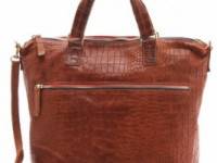 CLARE VIVIER Besace Embossed Bag