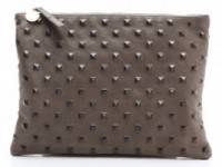 CLARE VIVIER Studded Flat Clutch