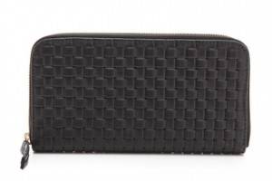 CLARE VIVIER Woven Zip Wallet