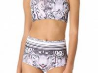 Clover Canyon Eye of the Tiger Bikini Top