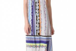 Clover Canyon Gandhi Scarf Halter Dress