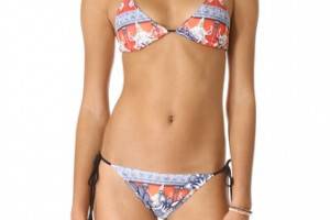 Clover Canyon Henna Bikini Top