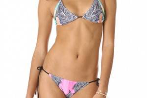 Clover Canyon Jaipur Jungle Bikini Top