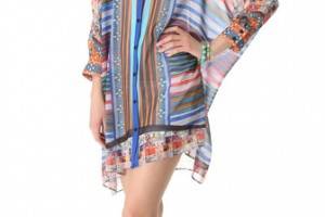 Clover Canyon Woven Pesos Shirtdress