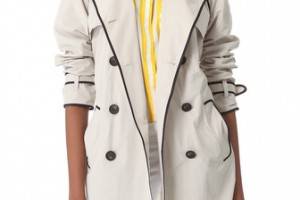 Club Monaco Rose Trench Coat