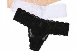 Cosabella Never Say Never Cutie Low Rise Thong 3 Pack