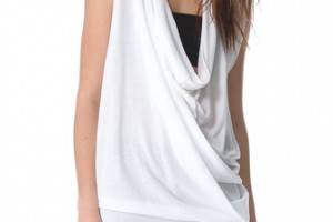 CoSTUME NATIONAL Asymmetrical Draped Top