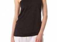 CoSTUME NATIONAL Asymmetrical One Shoulder Jersey Top