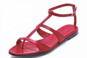 CoSTUME NATIONAL T Strap Sandals