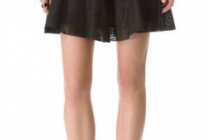 Cushnie et Ochs Leather Skirt