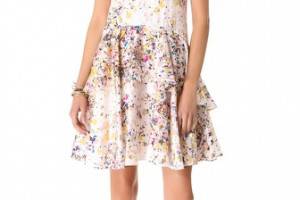 Cynthia Rowley Confetti Overlay Dress