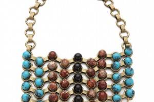 DANNIJO Logan Bib Necklace