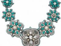 Deepa Gurnani Embellished Pendant Necklace